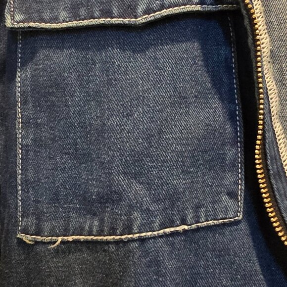 Women's Denim Dress - Picture 3 of 8